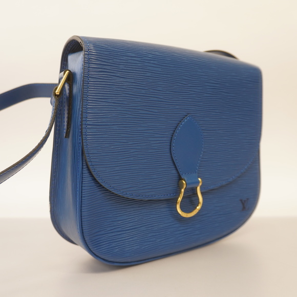 LOUIS VUITTONAuth Epi Sun Crew M52195 Women's Shoulder Bag Toledo Blue - Picture 2 of 10